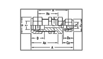 Fittings Bulkhead Reducing Union Fittings Bulkhead Reducing Union