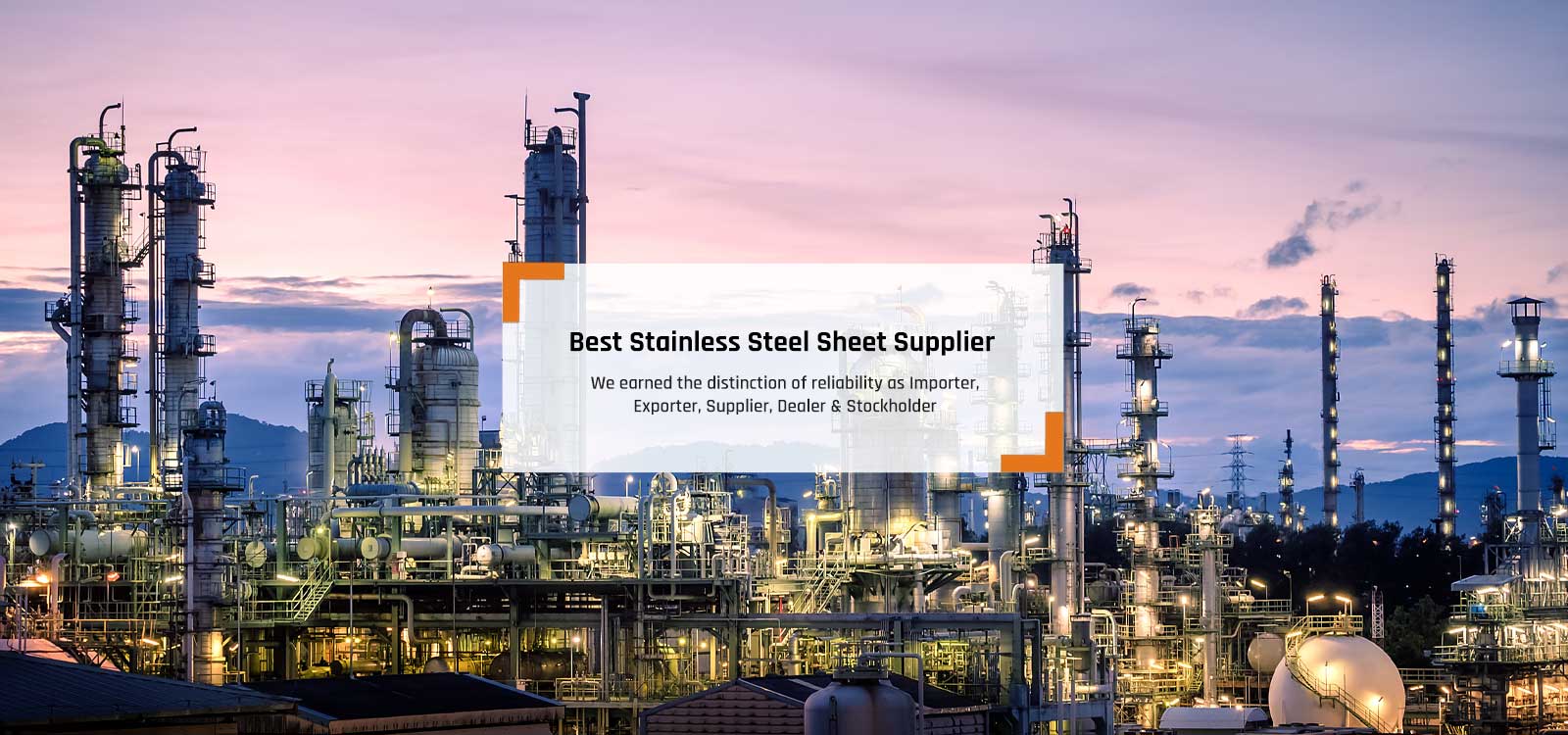Best Stainless Steel Sheet Manufacturers in Itanagar